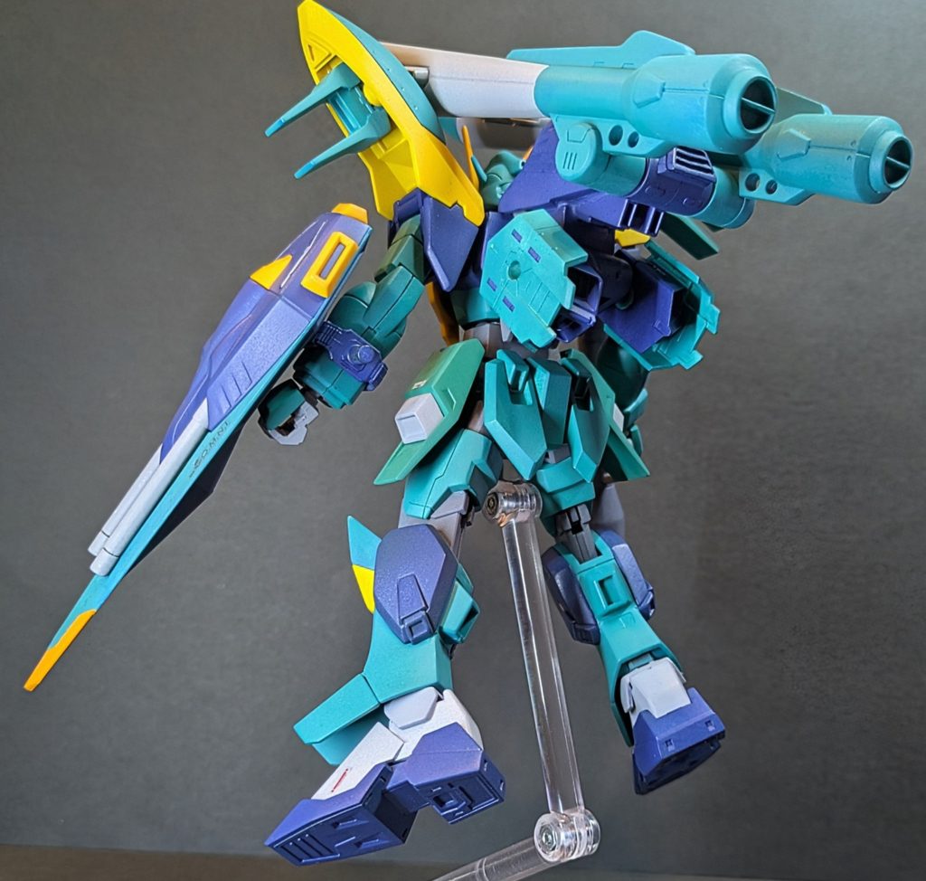 バックショット1バックパックはエールストライクから改修しました。