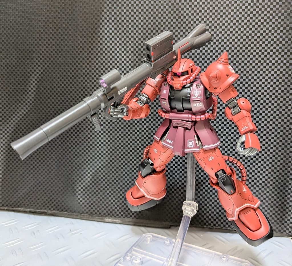 シャア専用ザク　赤い彗星ver