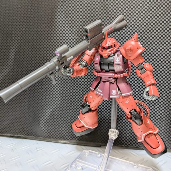 シャア専用ザク　赤い彗星ver