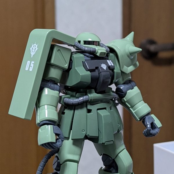 ザクIIF2型ジオン軍仕様製作中!