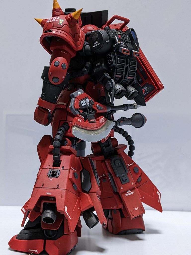 バックパックとヒートホークはスクラッチしました。バックパックだけ売ってて欲しいです。