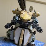 センターのはかまにあと１セットディテールを取り付けてバックパックを取り付けできた[…]