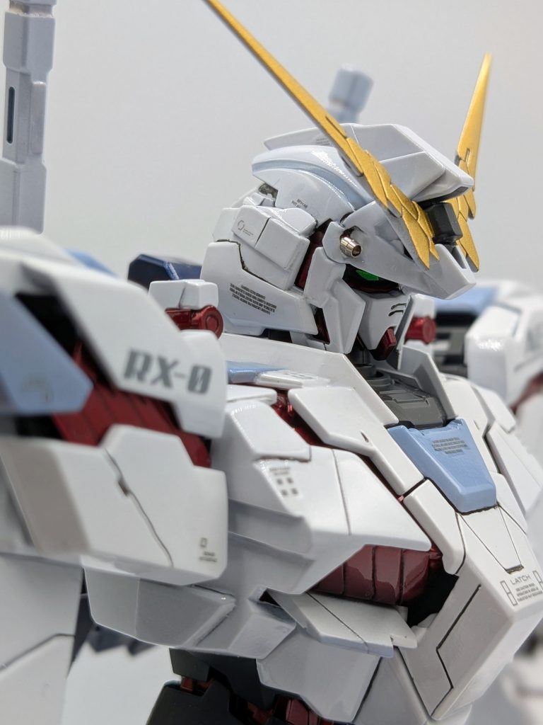 MGユニコーンガンダム（頭部・胴体加工）