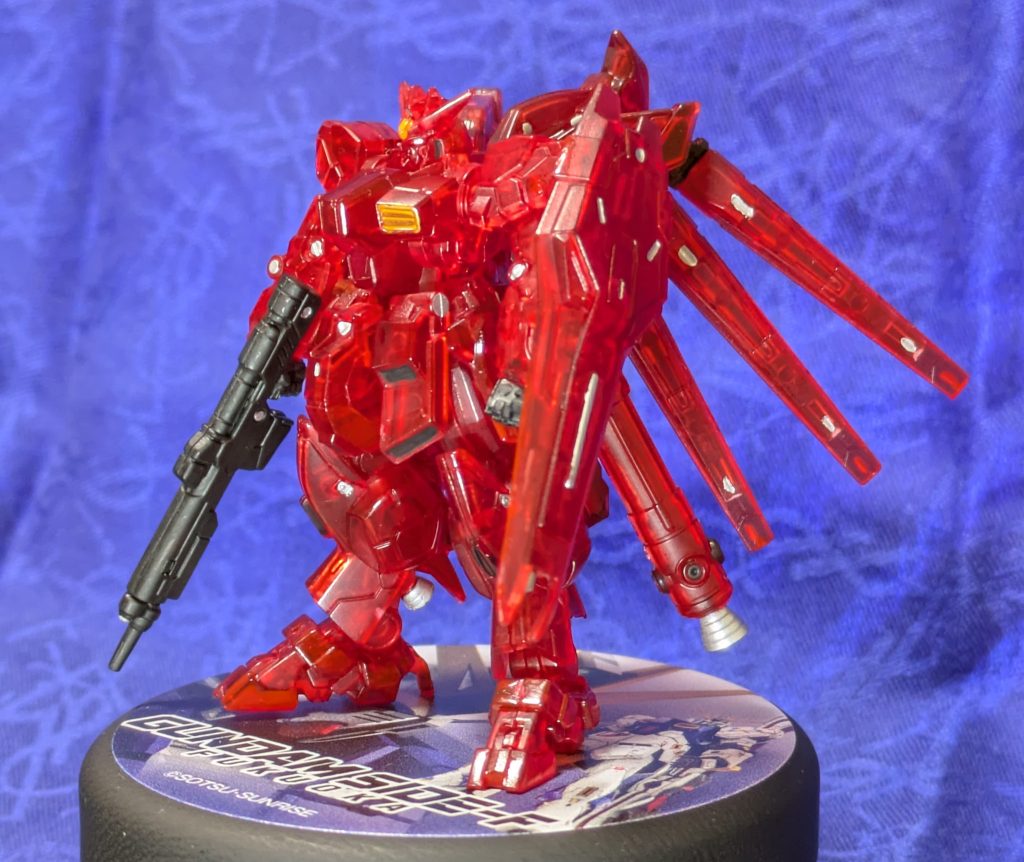 ガンダムアーティファクト　Hi-v ガンダム_クリアレッド