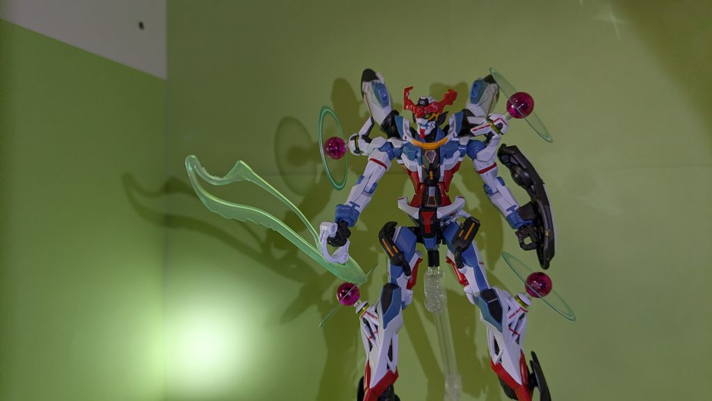 ビームサーベル、アックスモード！