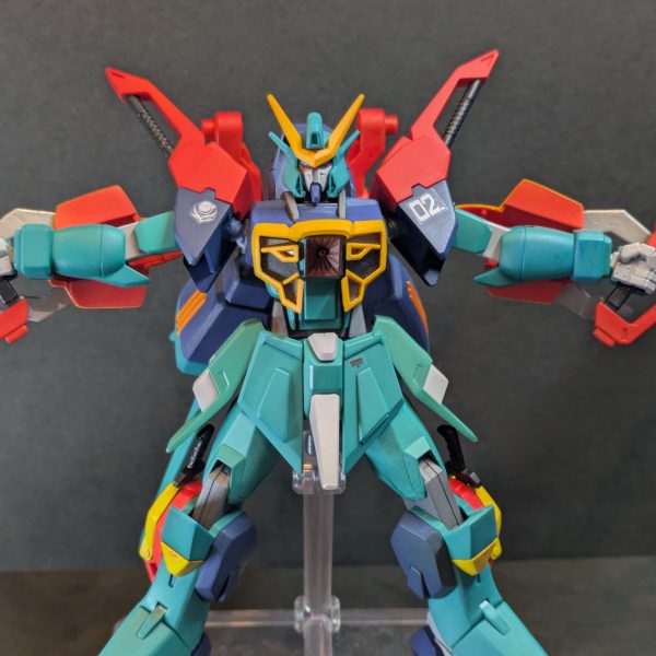 前回製作したカラミティの派生です。たまたまキットが見つかったので組み付けましたが、作り込みにはミキシングも色分けも難しいキットに感じました。（7枚目）