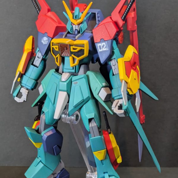 前回製作したカラミティの派生です。たまたまキットが見つかったので組み付けましたが、作り込みにはミキシングも色分けも難しいキットに感じました。（4枚目）