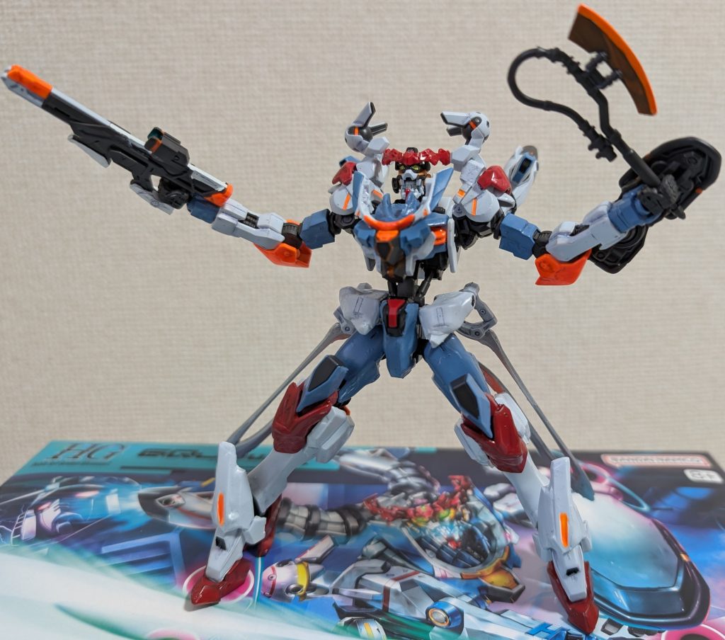 続きましては、鉄血版ジークアクスことガンダムグラシャラボラスです。