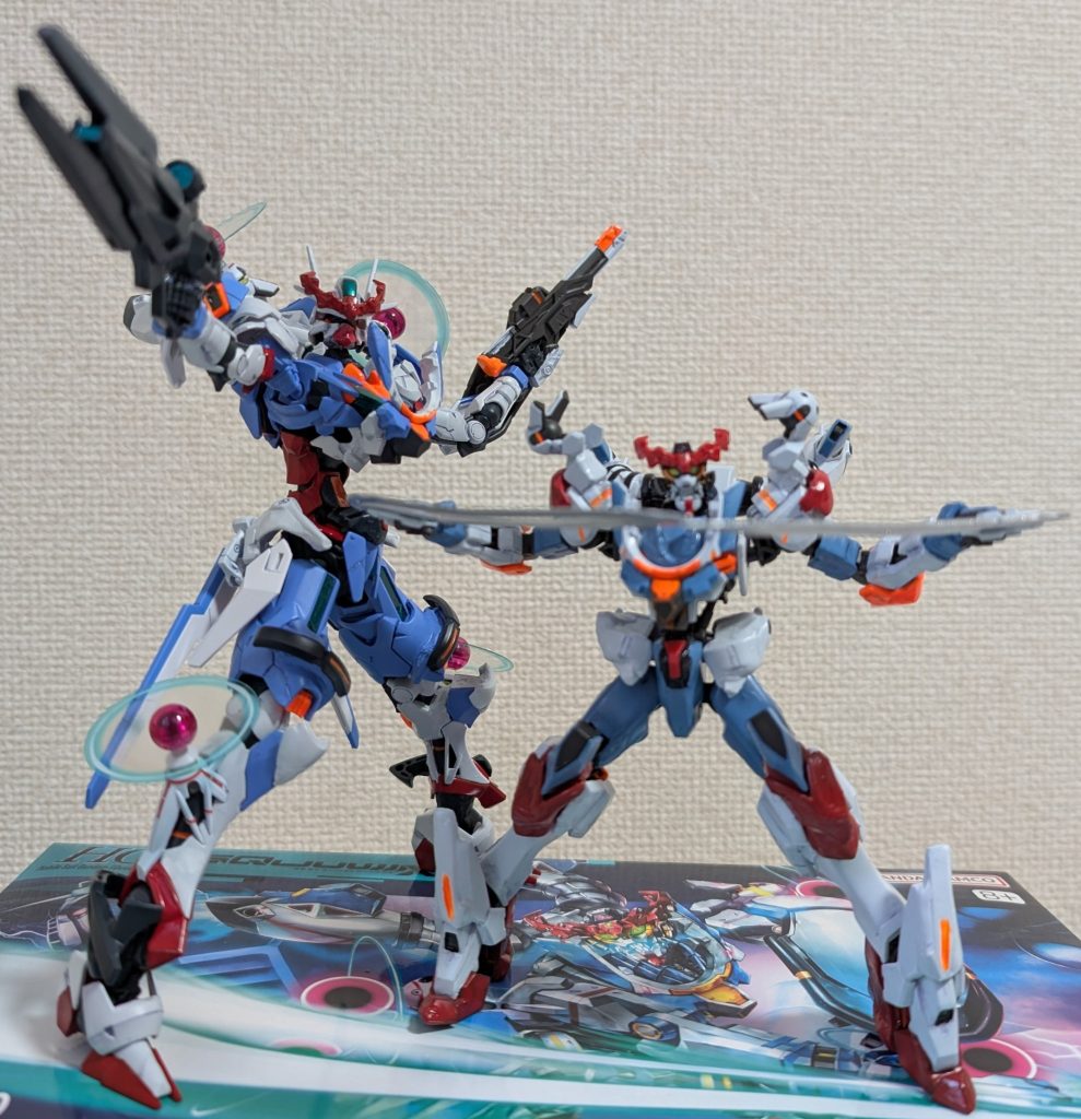 「エンディミオンユニット覚醒時」なエアクス＆グラシャラボラスの共闘です♪♪