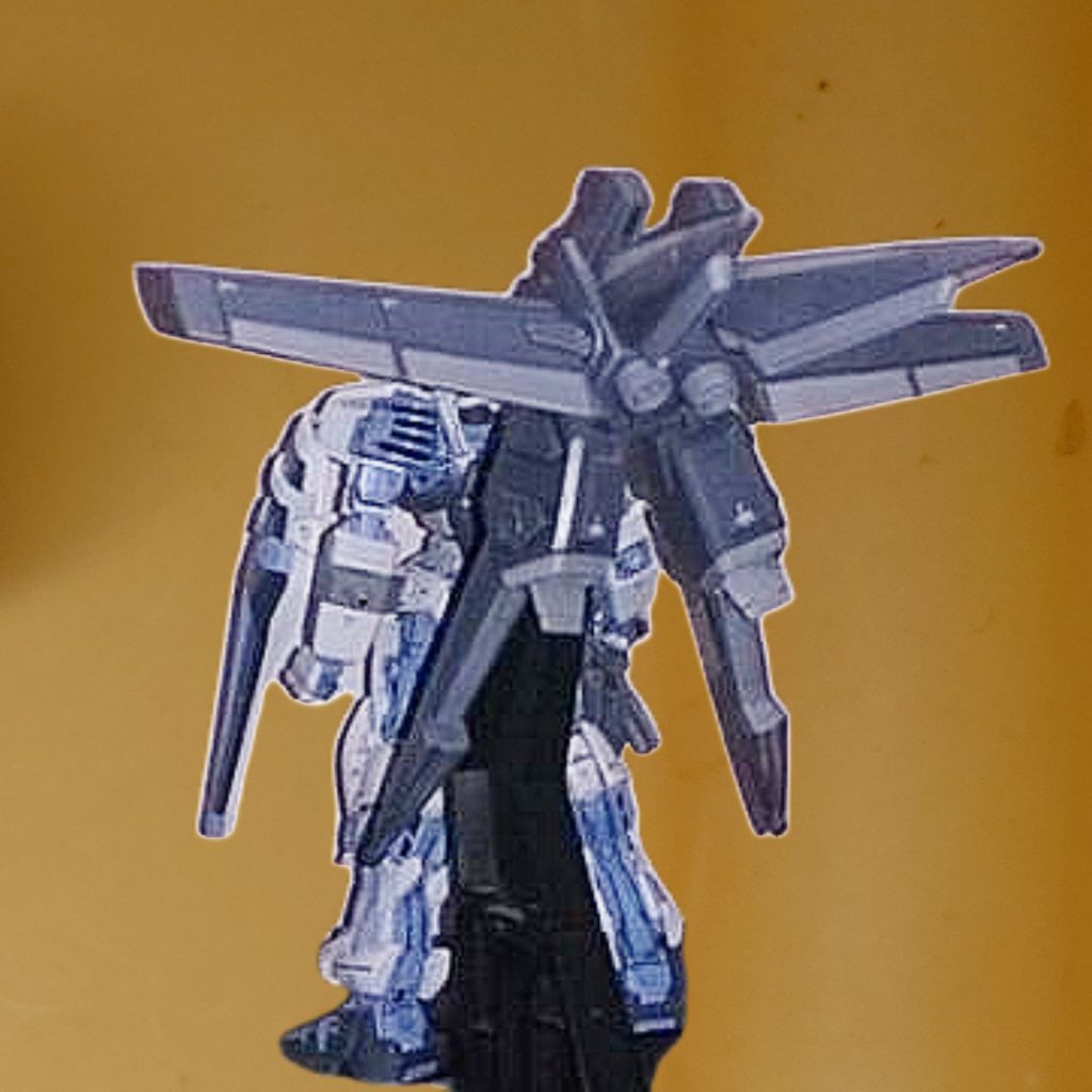 HGBF•ガンダムアストレイブルーフレーム飛行装