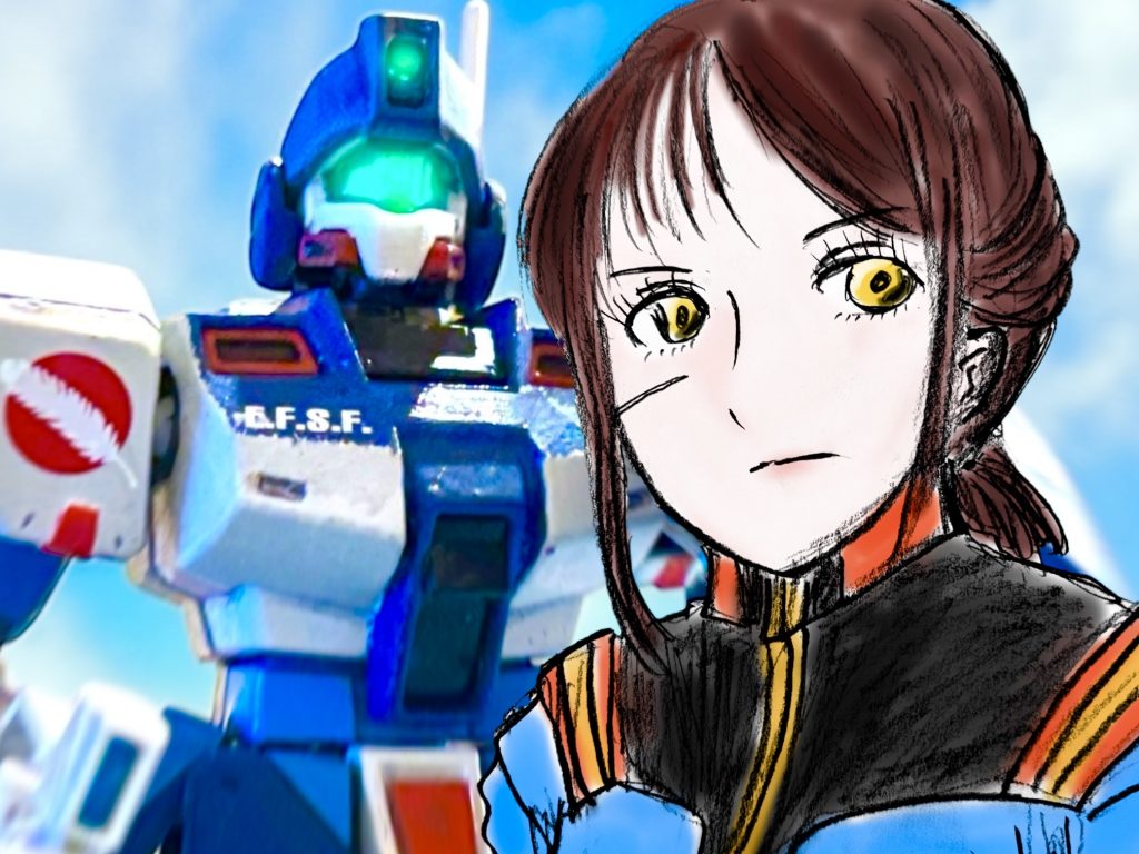 「カイルくん、知らない？”シングルモルトの戦乙女”。」「……アンナ少尉。」　ヘントが、咳ばらいをする。カイルは、少し不思議そうな顔をしたが、熱っぽく続けた。「ええ、知っていますよ。中東の作戦で、エースだった人ですよね。えーと、ベルベット作戦の……