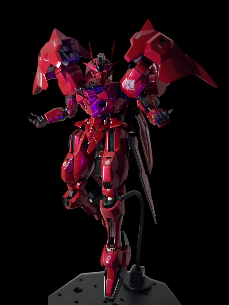 今回も筆塗り全塗装になります今回のエアリアルを制作するにあたって、・エアリアルを使う・塗装に赤を使う・ミキシングをするこの3つの縛りをしました