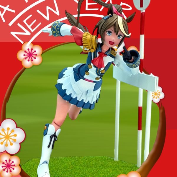 と言うわけではなく、昨年末の心残りとしてホワイトベースを作成しました。ほんとはGQ2話②は白いガンダムが後のソドンこそペガサスから出撃するシーンから想定していたのですが、時間に追われ断念。年始にとりあえず外装だけ塗装して撮影したのが2枚目です。年内最初のガンプラがホワイトベースというのはなんとなく…MSがいいなとガンダムMk-Ⅱを作り始めたのですが、よくよく考えると午年の最初に木馬は相応しいじゃないかと考え直しました。このまま作り込んで2026最新作に参加します😁ちなみに本当の最新作は新年の挨拶用に作成した、3枚目のウマ娘トウカイテイオーヴィネット仕立てです。と言うわけで、遅ればせながら今年もよろしくお願いします🙇（3枚目）