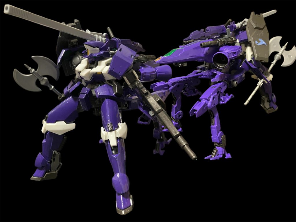 ラーグレイズ・トルーパー^_^折り畳み式レールガンを主砲に、縦横無尽に暴れ回る^_^