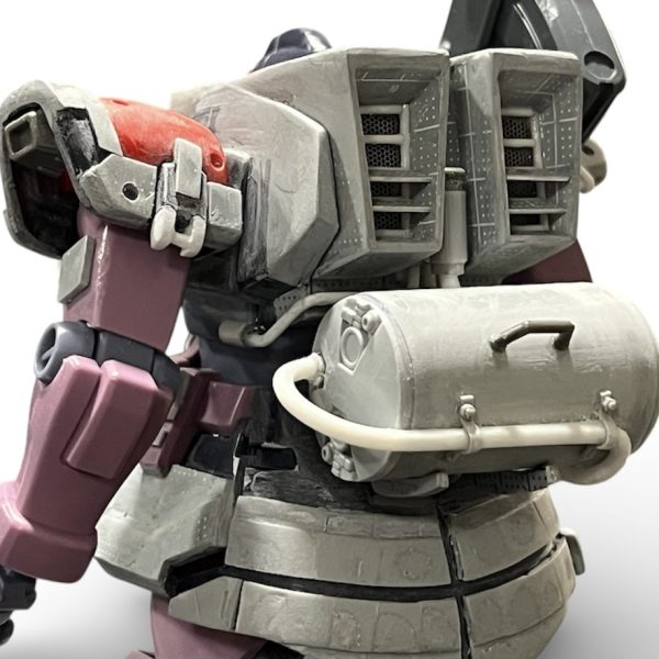 正月休み中にだいぶ進みました。結構カッコよくなったと思います。完成率90%位といった所でしょうか。うるさくならない様にバランスを取りながらもう少しディテールを作り込んで行きます。（6枚目）