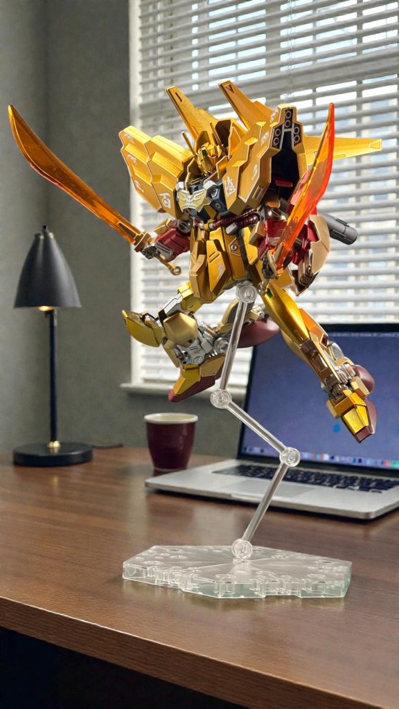 ―― ジュドー・アーシタ 私的回想録より抜粋あの戦闘のあと、俺はしばらく操縦席から立ち上がれなかった。モニターに映る宙域には、爆炎も、残骸も、敵影もなかった。ただ――戦いが“終わってしまった”という事実だけが、静かに残っていた。消えたのは、金色の機体。百式。いや、正確には――百式という名を、最後まで背負わされていた存在。あれは兵器だった。だが同時に、過去の亡霊と、誰かの理想と、そして“逃げ場を与えられなかった人間の業”を無理やり押し込めた――金色の棺でもあった。パイロットの視線を、俺は忘れない。敵意でも、狂気でもない。あれはもっと根深いものだ。――「自分は、なぜ生まれてきたのか」その問いだけが、ニュータイプでもない俺にさえ、はっきりと伝わってきた。シャア・アズナブルの影。フロンタルという“器”。アンジェロ・ザウパーの残滓。……クローンだの、再現だの、そんな分類はどうでもよかった。あれは間違いなく、生まれた瞬間から“戦う理由”だけを与えられ、生きる意味を選ぶ権利すら奪われた人間だった。俺は昔、ハマーンの言葉から逃げるように木星へ向かった。戦争を終わらせた英雄なんて、結局は次の戦争で“利用される象徴”に過ぎないと知ったからだ。だから、俺はあの金色を追わなかった。撃ち落とせば、また一つ「正しい歴史」が増える。英雄が勝ち、敵が散った――いつもの結末だ。だが、撃たなければ。壊さなければ。あの存在は、**“間違ったまま生き続ける自由”**を得られる。それでいい。それでいいと、俺は思った。後日、ネオ・ジオン残党が完全に瓦解したという報せが届いた。金色の百式に関する公式記録は、軍のどこにも残っていなかった。だが、小惑星帯を渡り歩く商人たちは、こんな噂を囁いていた。「戦争のあと、どこの陣営にも属さない金色のMSを見た」「武装は展開せず、ただ宙域を漂っていたらしい」俺はその話を、否定もしなかったし、肯定もしなかった。もし――また会うことがあるなら。その時は、パイロットとしてじゃない。ニュータイプでも、英雄でもない。“選び直した人間”として、話をしてみたい。百式は、かつて誰かを守るために輝いた機体だった。なら、あの金色もいつか――誰かの理想ではなく、自分自身のために光ることができるはずだ。そう信じるくらいの、わがままは。英雄をやめた人間に、――許されてもいいだろう。