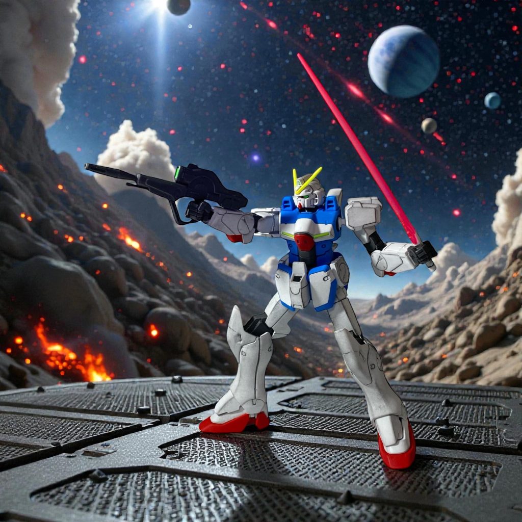 HGUC Vガンダム–4枚目/制作者：丸五ワークス