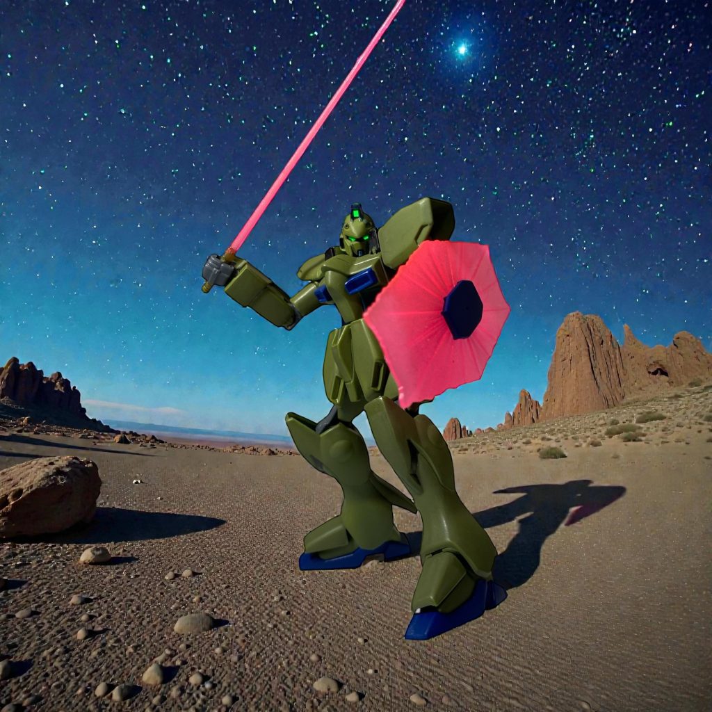 旧キット　ガンイージ–4枚目/制作者：丸五ワークス