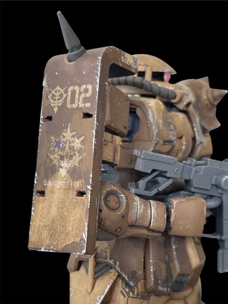 HG 高機動型ザク 地上用（ウォルド機）–5枚目/制作者：JaraK