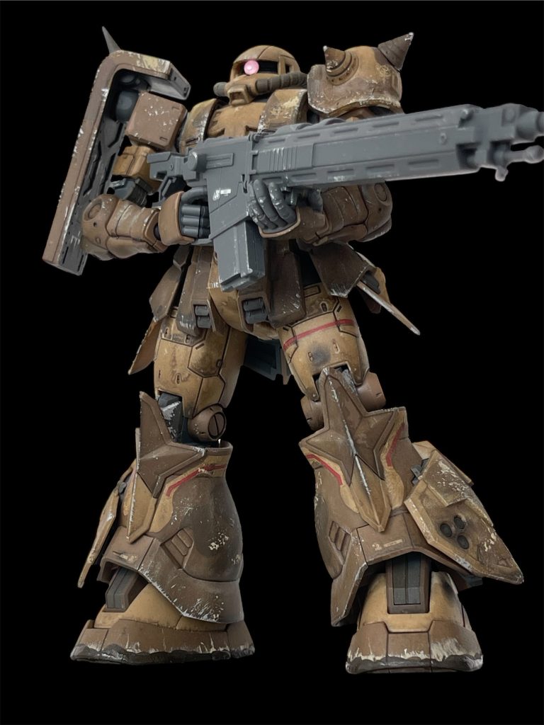 HG 高機動型ザク 地上用（ウォルド機）–4枚目/制作者：JaraK