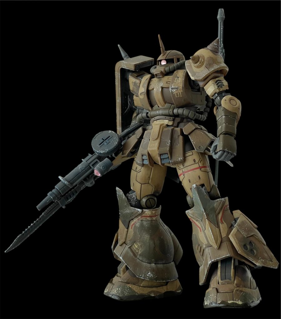 モノアイとスコープは毎度お世話になっている百均デコシールです。