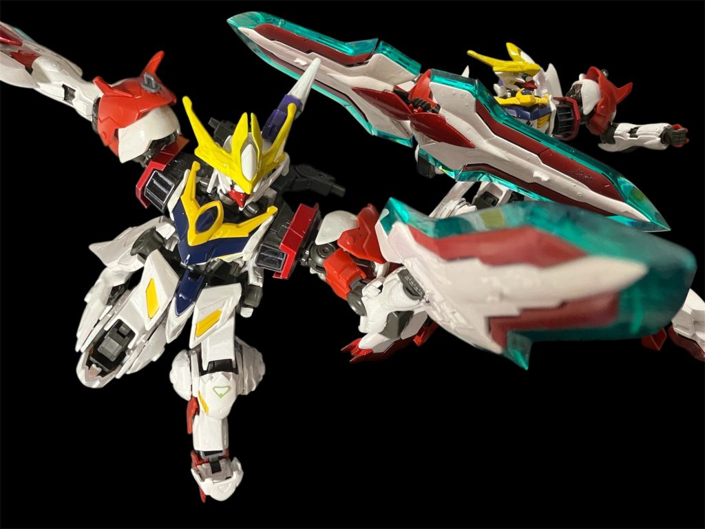 「フラガッハ」は外してツインブレード。連結すればツインランサー^_^