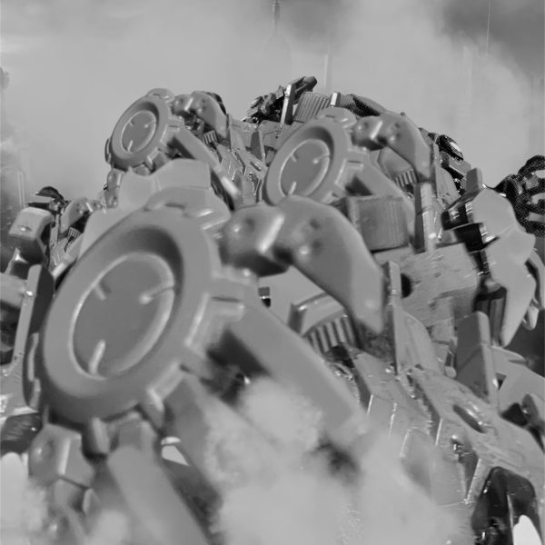 無人機達の脅威は、ギャラルホルンの2機のガンダムと人々の反撃で終わった・・・・はずだった。だが、外部に流出した無人機製造技術による無人機の乱発。やがて人の制御から離れ、自然発生しまつ。人々は災害と化した無人機のスタンピードに、各陣営は戦力強化の一環として既存の機体をベースにした上位機種の開発を敢行。今、鉄血世界の真のサバイバルが始まった・・・（3枚目）