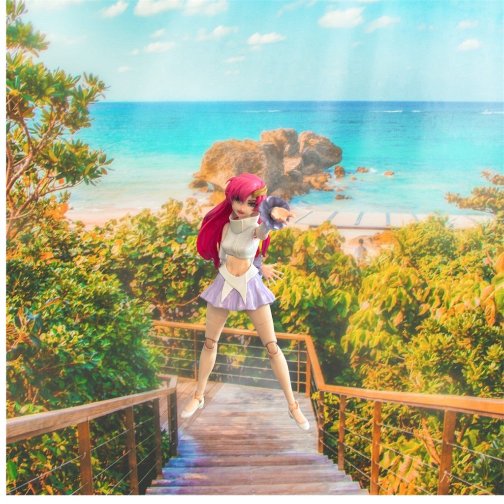 マルキオ導師の館のちかくでキラを救った海で