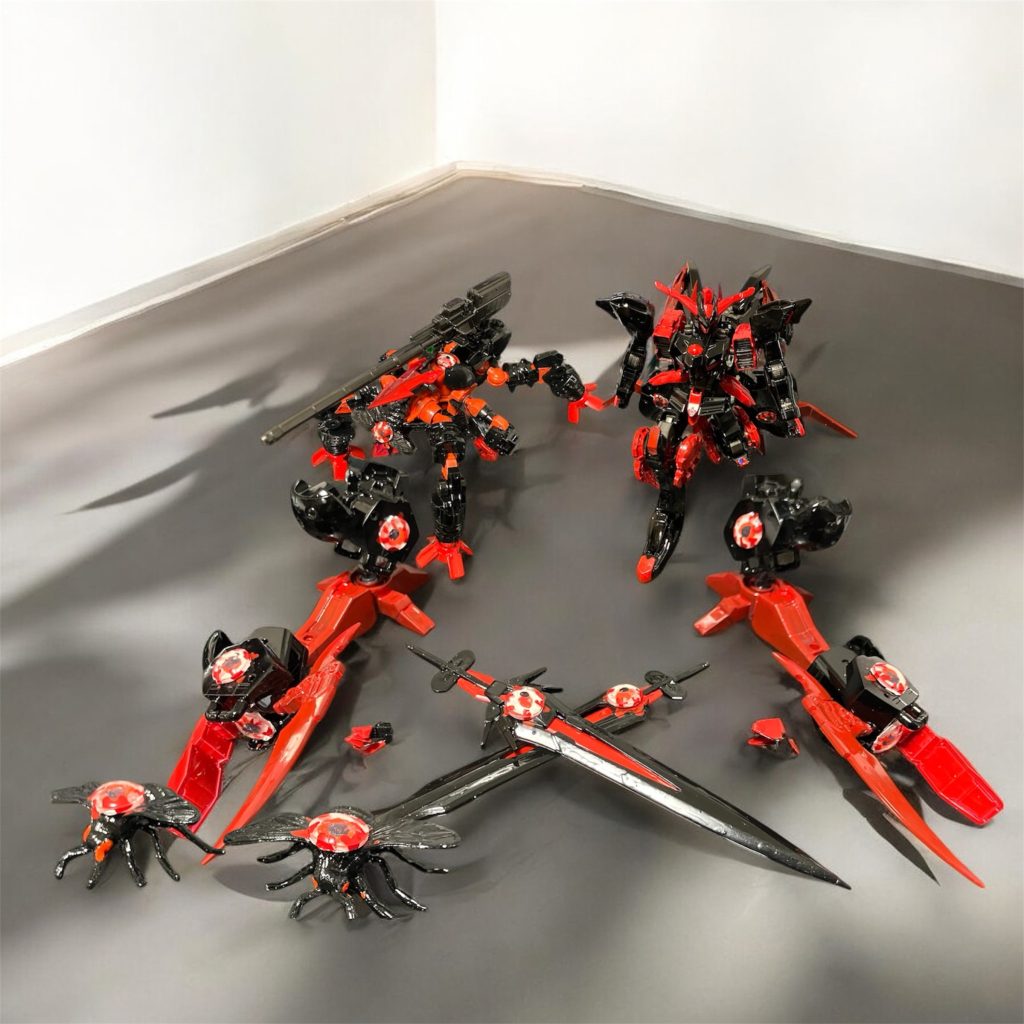 最後に各キットは付け替え可能^_^君だけのベルゼバエルが出来る・・・かな(^◇^;)