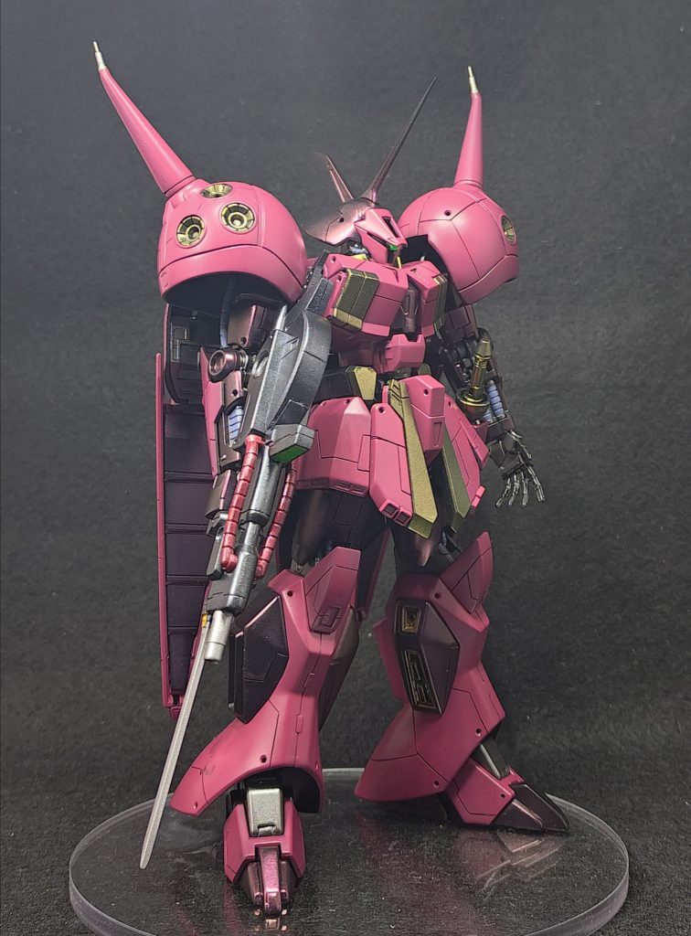 色塗り終わり、デカール貼り前