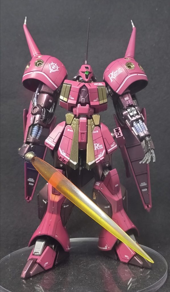 デカール貼り後、スミ入れ前