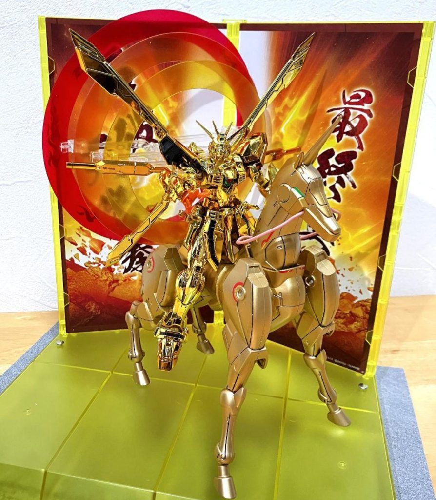 次はハイパーモードの風雲再起さん。Gガンダムにどっぷりハマりました〜笑