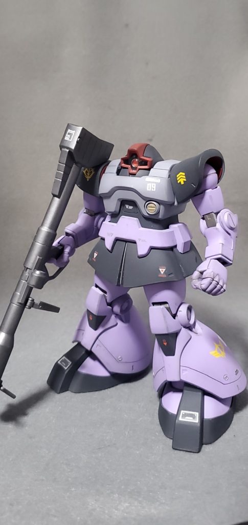 塗装色　MSパープル、ニュートラルグレーⅴ、スターブライトアイアン等