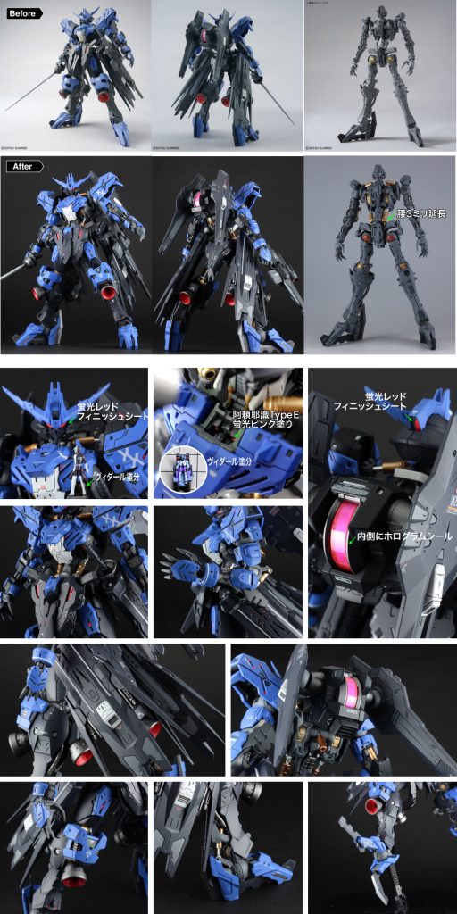 MG 1/100 ガンダム ヴィダール–2枚目/制作者：SAT