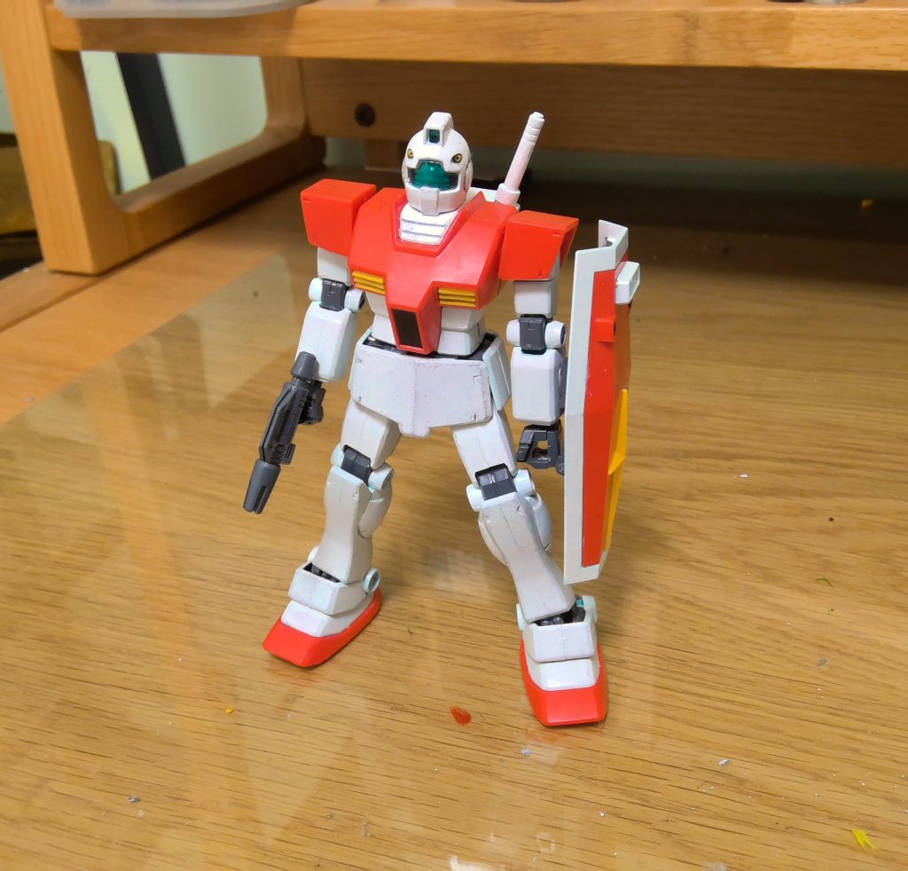 HGUCジム　ガンダムマーカー全塗装