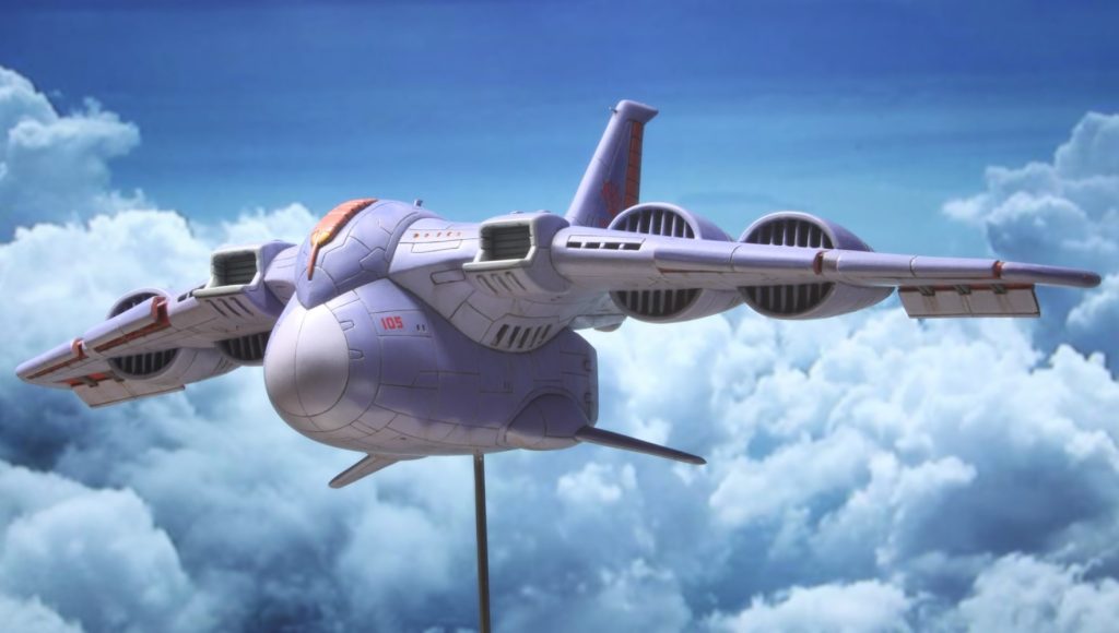 1/1200 ガウ攻撃空母 THE ORIGIN–4枚目/制作者：ベンジャミン小松