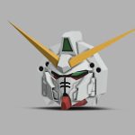 顔のモデリング完了しました。色々設定画探してもイマイチ良い画が無かったのでアニメ[…]