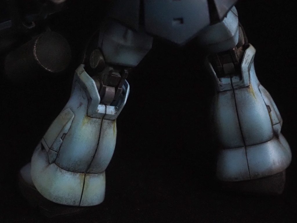 重量化でのMSの汚しはイメージしやすいので迷わず汚してますね。