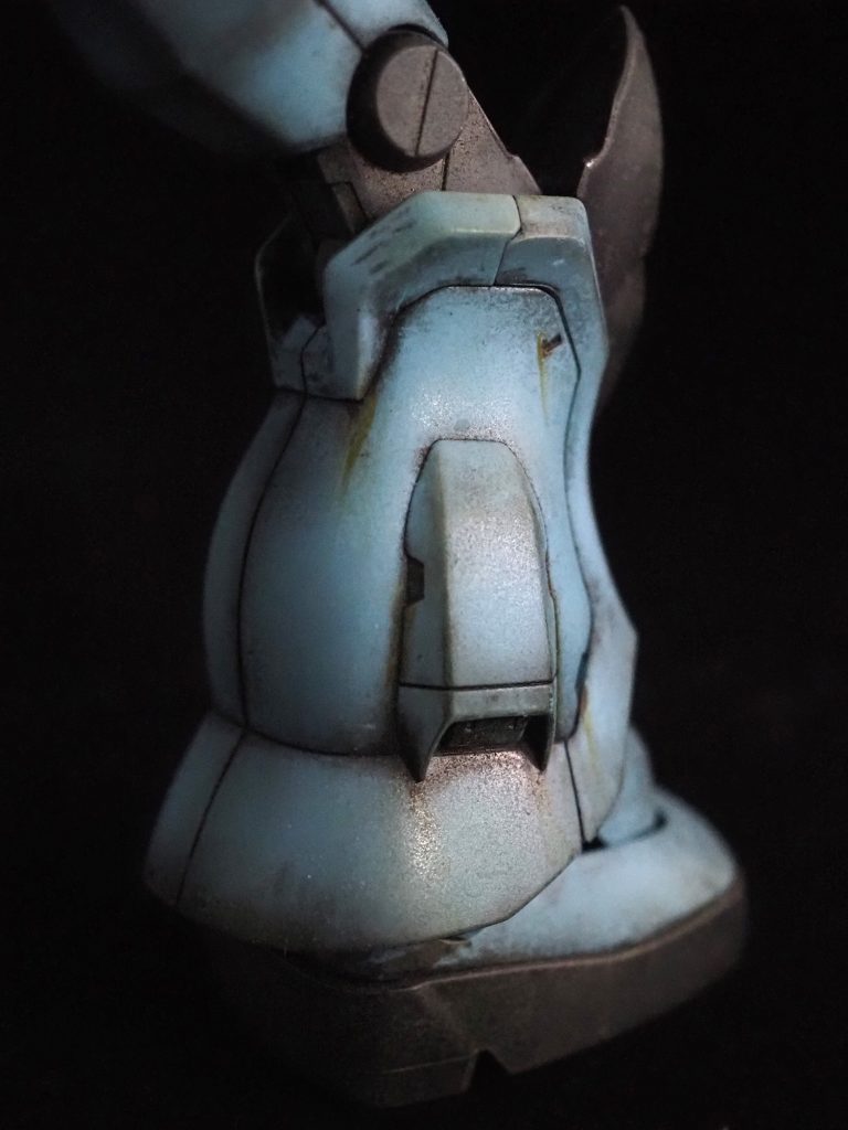 HGUC グフ・カスタム 成形色ウェザリング–8枚目/制作者：navi-create