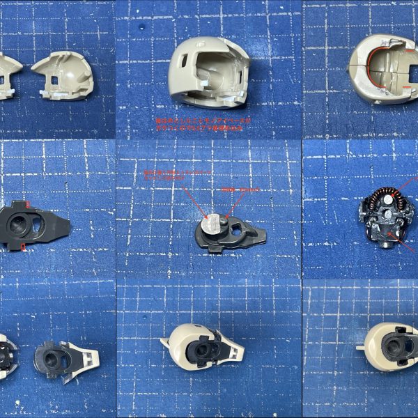 HG ザクⅠ スナイパータイプ１）ヘッド外装を後嵌め加工２）ノーズ周りをシェイプ加工３）ヘッドスコープ検討　　　もうちょいコンパクトが良さげですが、スクラッチする気合いも　　　ないので、これでよしとしちゃいます😆（2枚目）