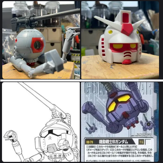 B Gundam Production Documentation