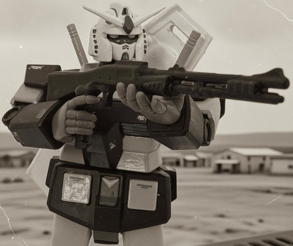 今回はここまで。やはり旧キットはレトロな表現がマッチするなぁ(gundam-kao3)気が向いたらまたやるかも♪