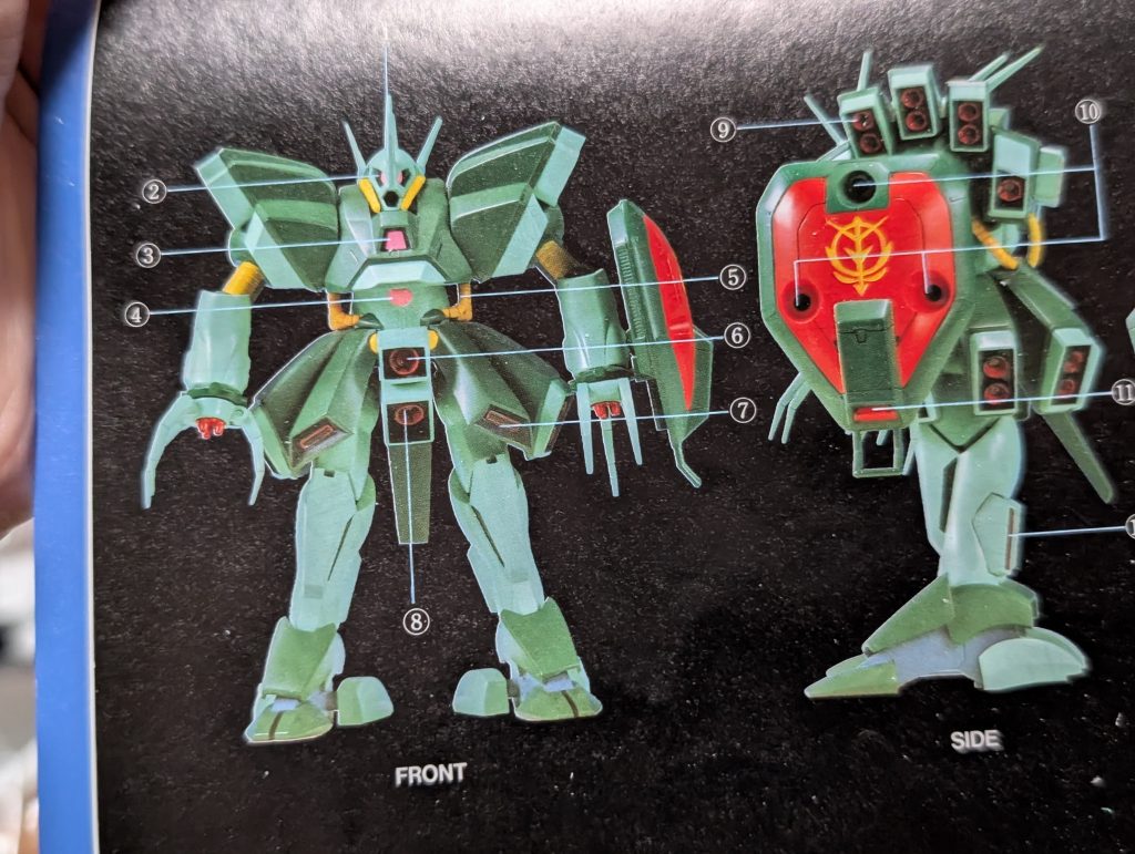 旧キット。だいぶ変わっていますが、幅詰めとヒザの位置を調整しただけで９割方キットをいかしています。良いキットです。&nbsp;