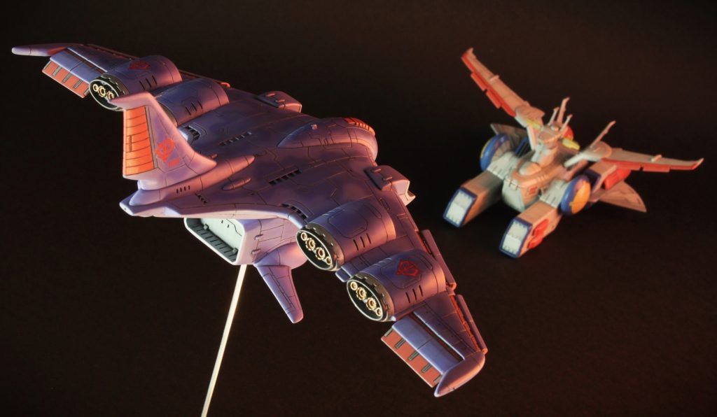 1/1200 ガウ攻撃空母 THE ORIGIN–9枚目/制作者：ベンジャミン小松