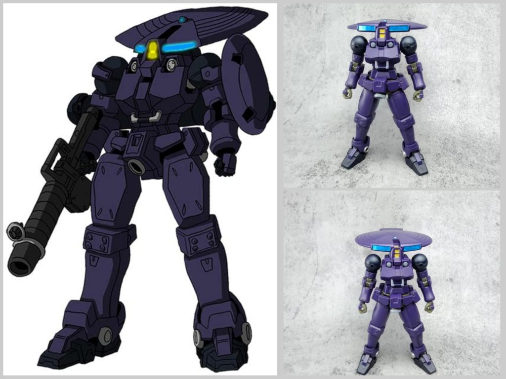 ROBOT魂-偵察型リーオー(EWAC)–2枚目/制作者：risuisei