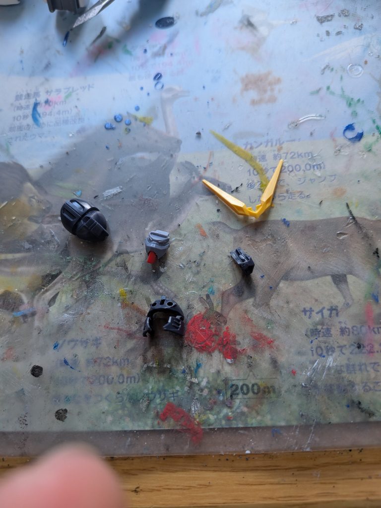 アンテナのフラッグ落とし