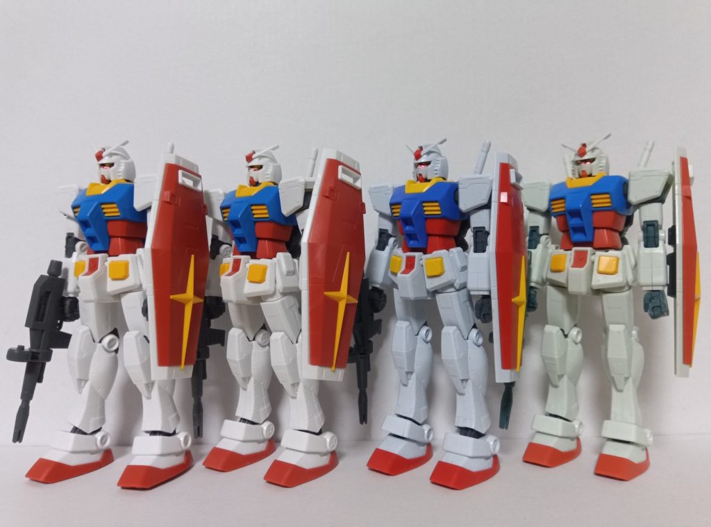 今週やっとRGガンダム2.0と白いガンダムが買えたので–4枚目/制作者：APR02