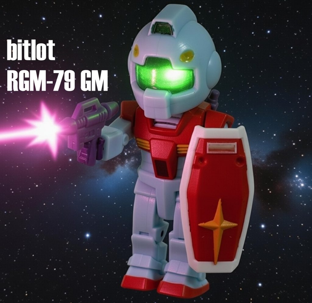初めてのbitlot RGM-79 ジム。