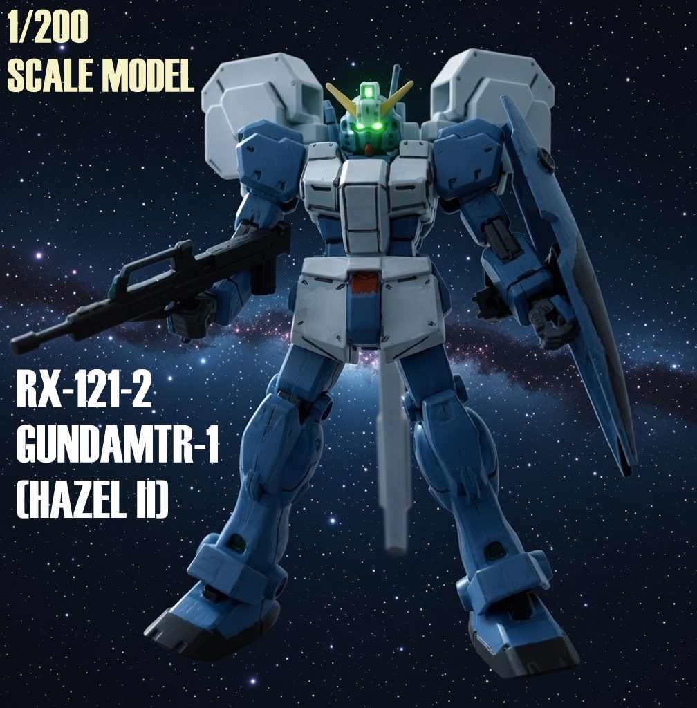 ガンダムTR-1 ヘイズル2号機【1/200　電撃ホビーマガジン付録】