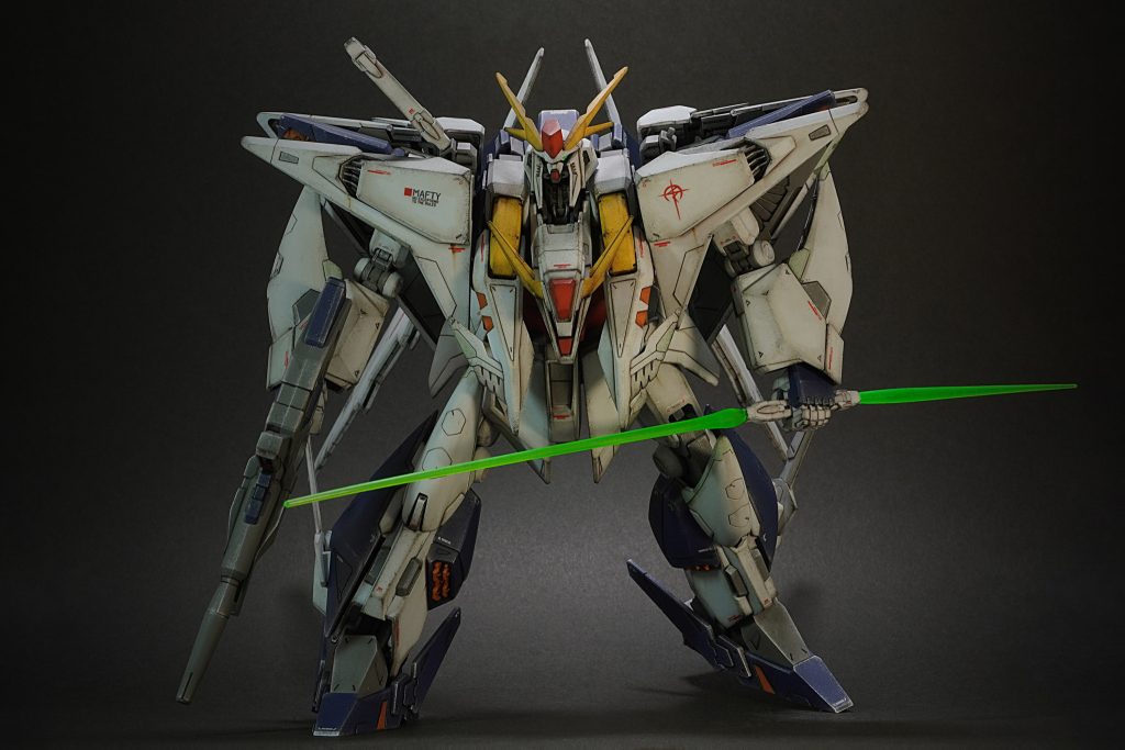 クスィーはHGですがディティールが多いです。 色々な作業でそれらを上手く表現できたと思います。